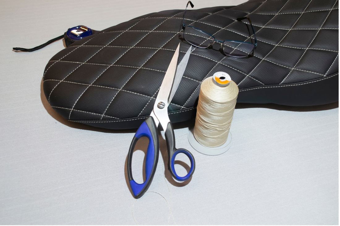 How to Reupholster a Motorcycle Seat